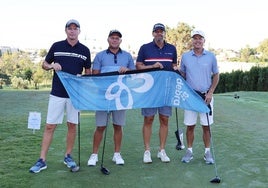 File photograph of a previous tournament at the Aloha Golf Club in aid of Debra.
