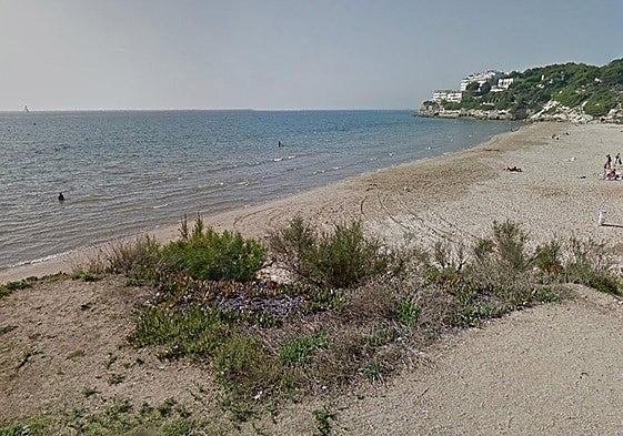 Salou's Llarga beach.