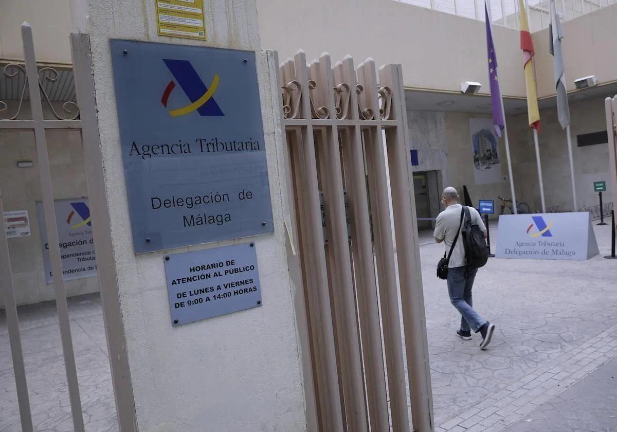 Tax office in Malaga.