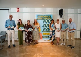 The presentation of the campaign at the Hotel Pez Espada in Torremolinos.