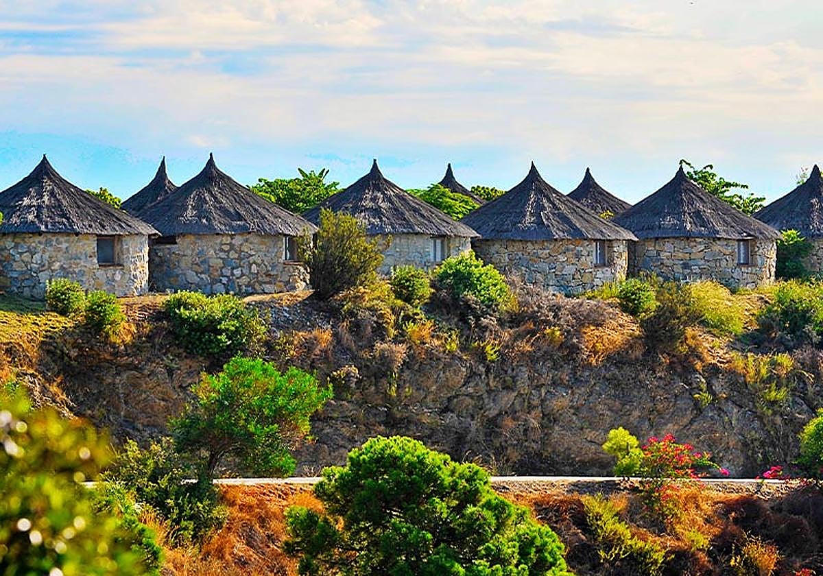 Some of the accommodation on offer.