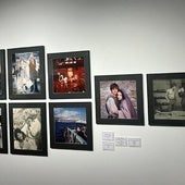 Some of the works at the inauguration in Museo de Nerja.