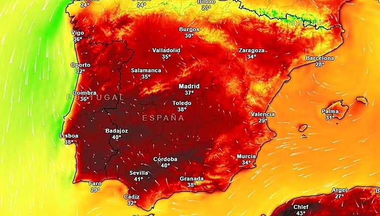 Aemet issues special alert for arrival of new heatwave in Spain with mercury hitting 40C or more in these areas