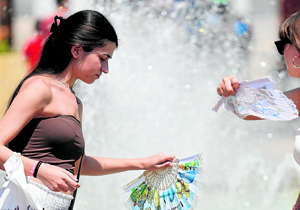 The temperature in some Andalusian provinces has exceeded 40C these days.