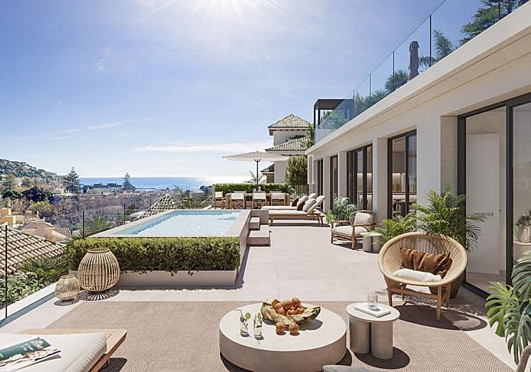 Terrace of Be Grand El Limonar.