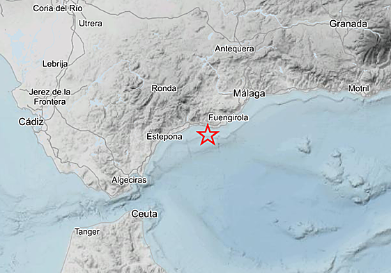 Popular Costa del Sol holiday resort is epicentre of magnitude 2.7 minor earthquake