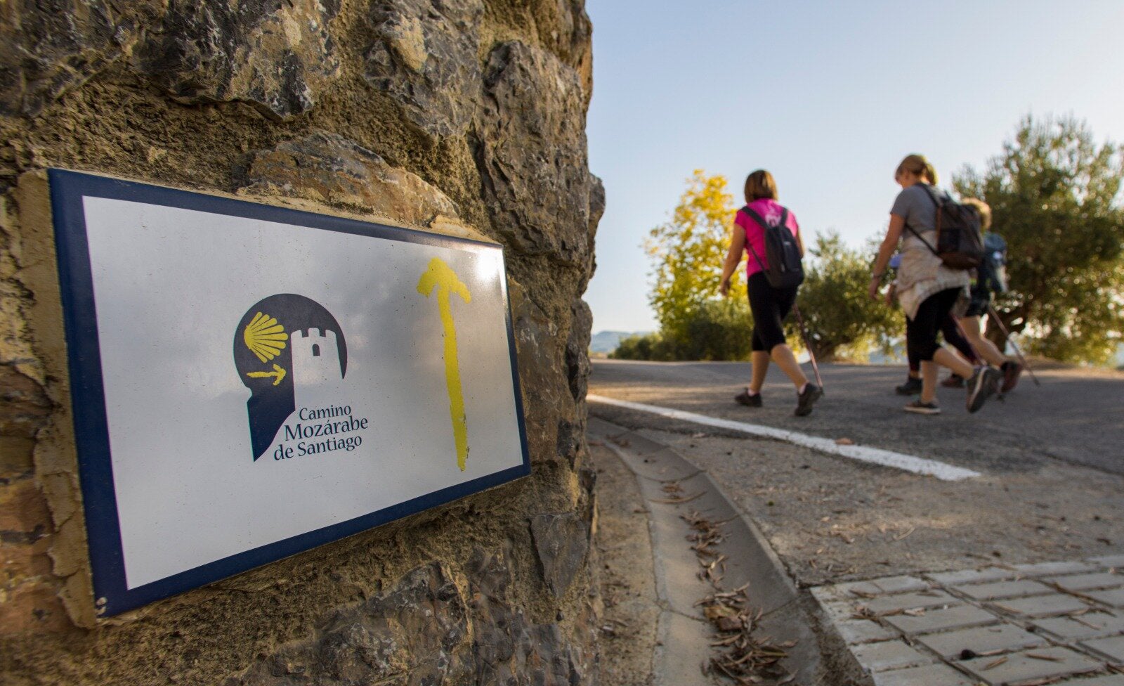 A section of the Mozarabic Way in Almería.