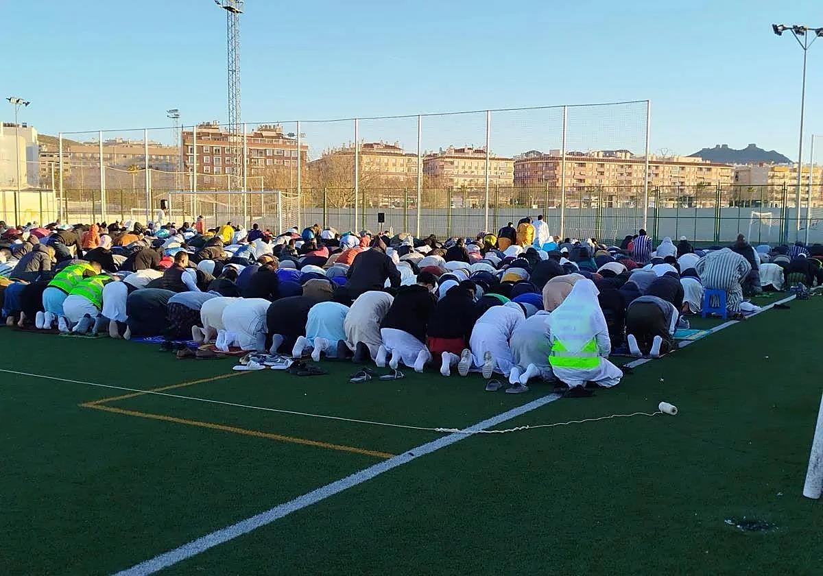 Celebration of the Fiesta del Cordero in Jumilla.