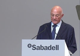 Chairman Josep Oliu.