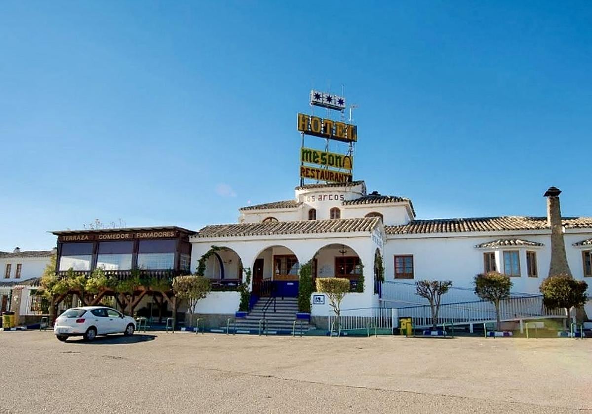 Photo of the hotel where the French tourists took refuge.