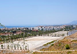 Image of the land at La Cañada where the extension will be built.