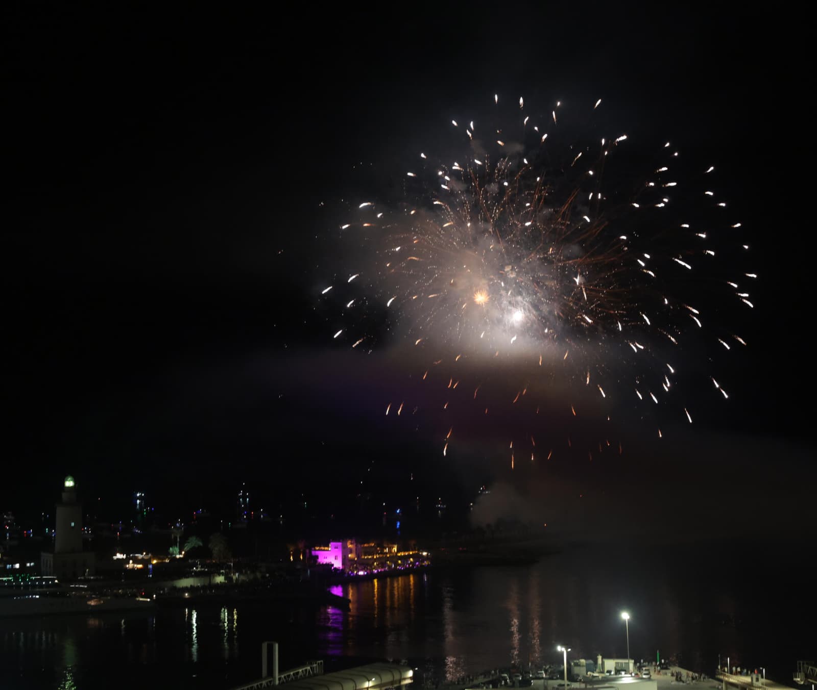 Malaga kicks off eight days of partying with fireworks and drone show