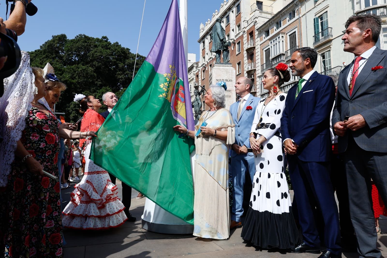 Malaga's spectacular summer feria 2025, in pictures