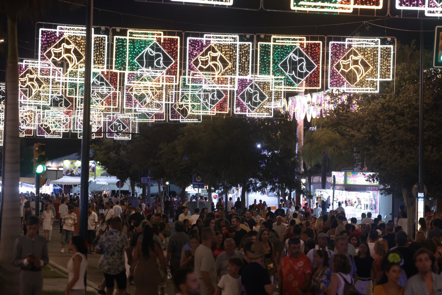 Malaga's spectacular summer feria 2025, in pictures