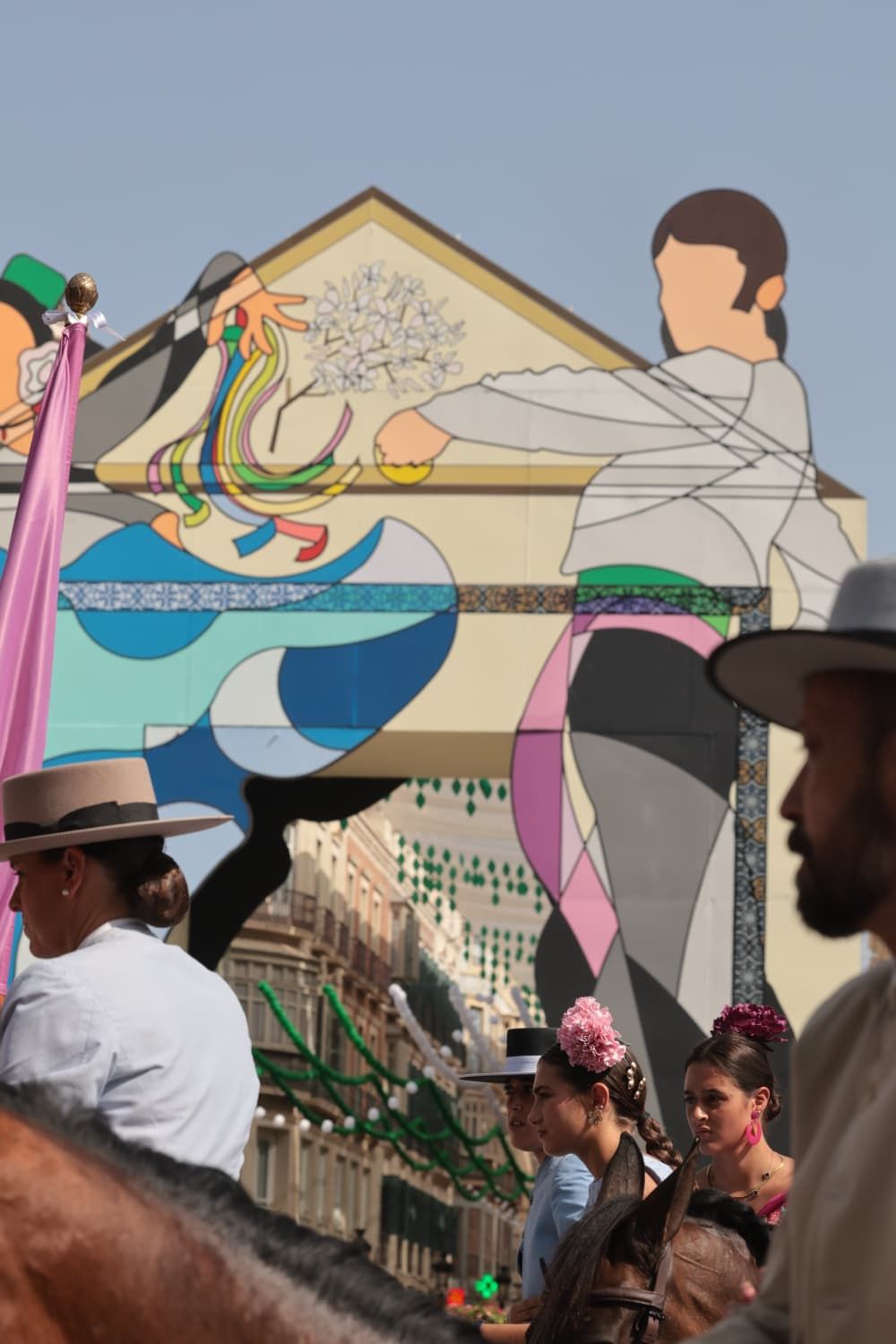 Malaga's spectacular summer feria 2025, in pictures