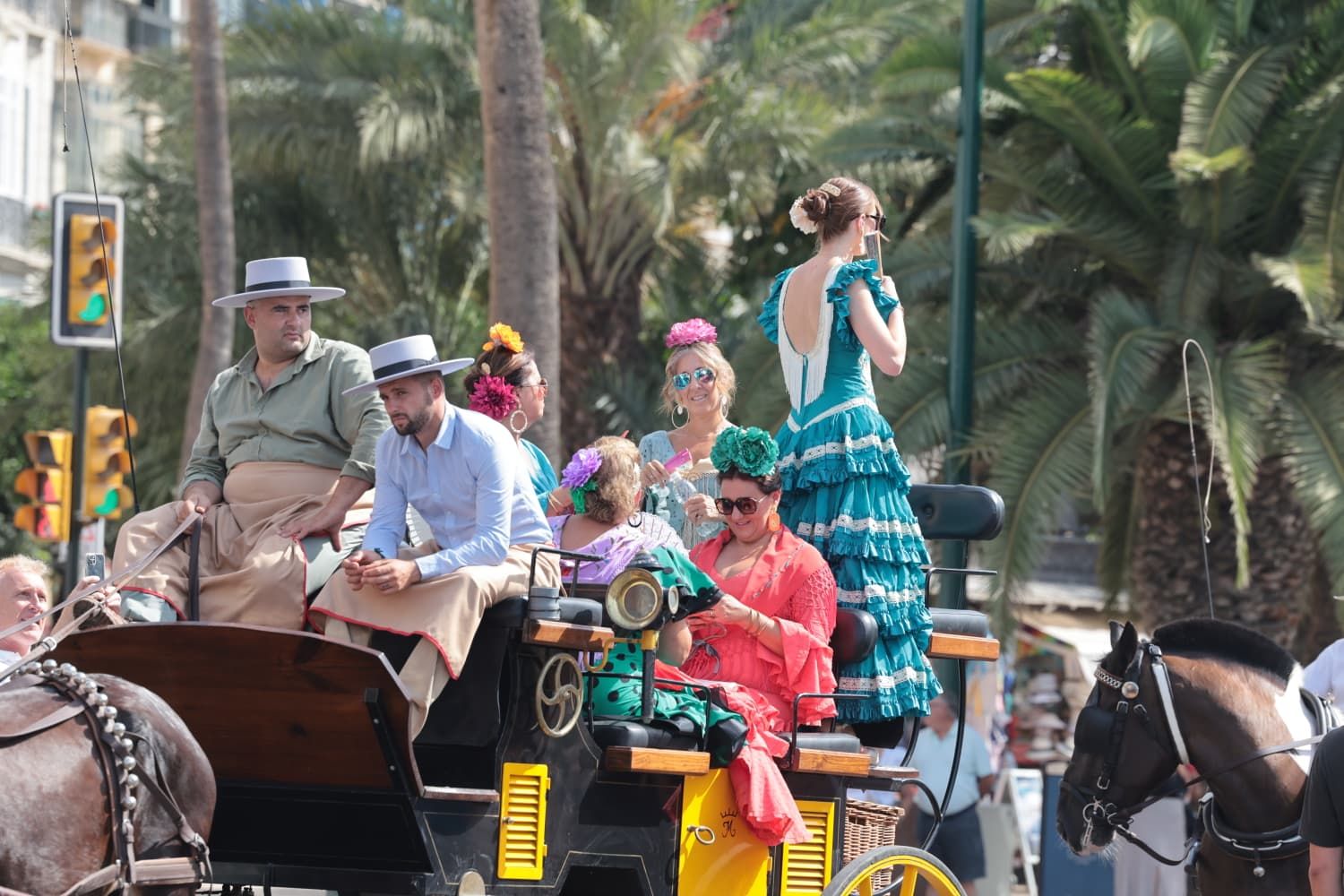 Malaga&#039;s spectacular summer feria 2025, in pictures