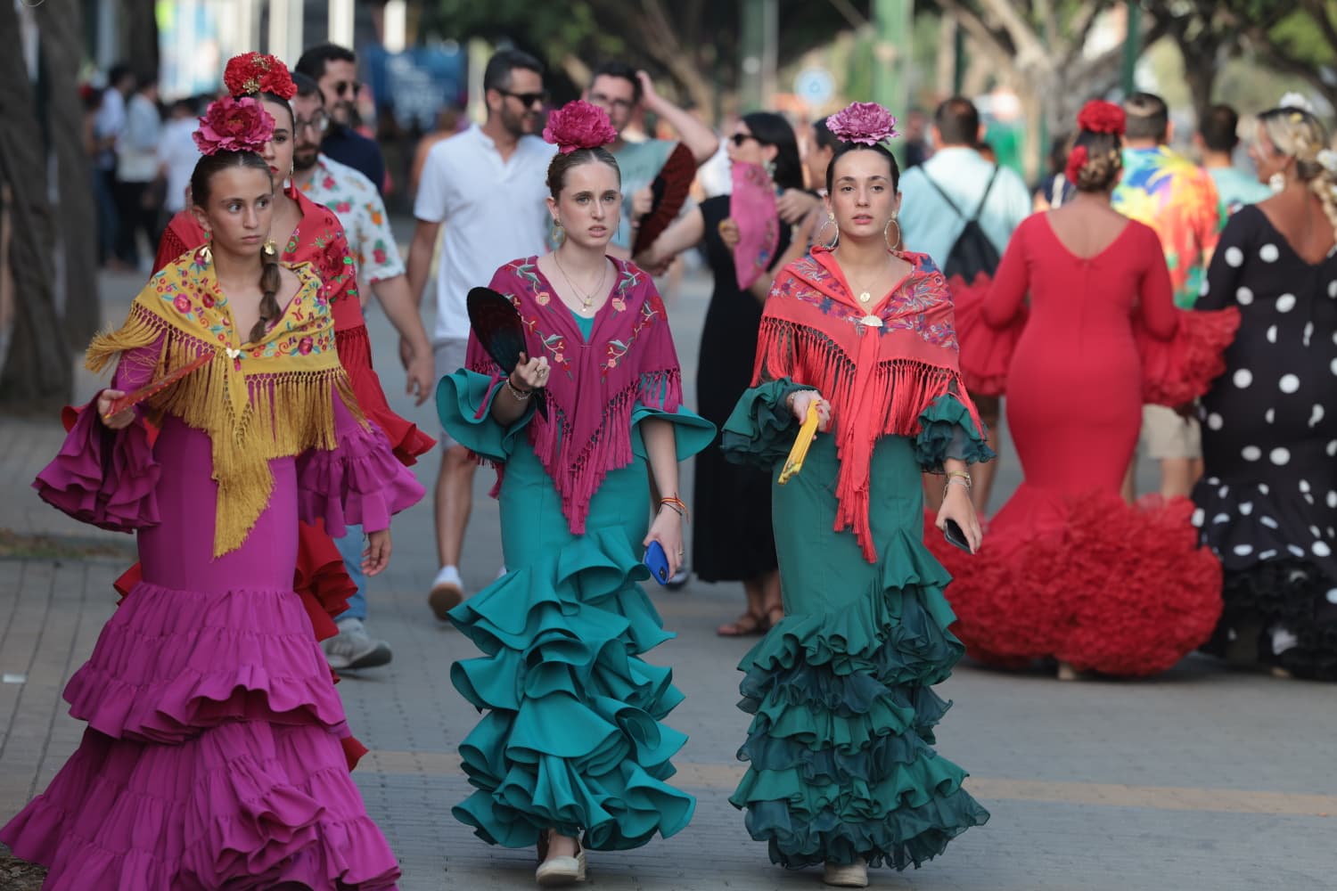 Malaga&#039;s spectacular summer feria 2025, in pictures