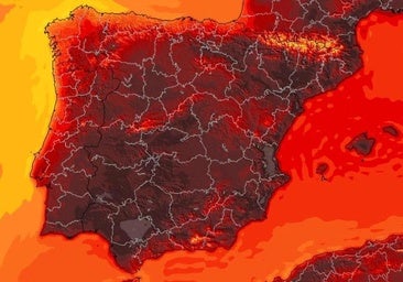 Aemet puts almost all of Spain on alert for hottest days of the heatwave with red warnings for up to 45C in several areas