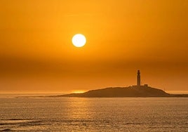 The Trafalgar lighthouse is located in Los Caños de Meca, in the municipality of Barbate.