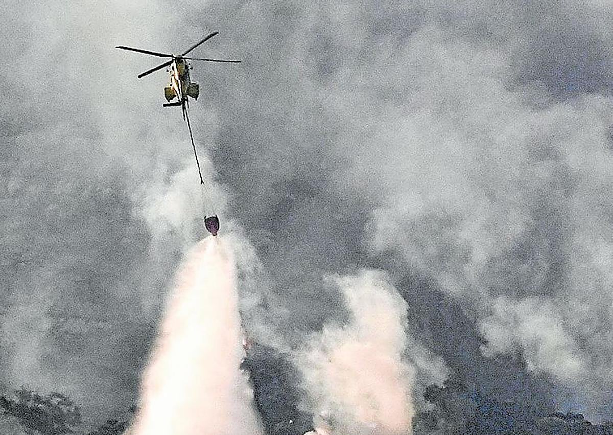 Imagen secundaria 1 - Fires in Zamora province and near Tarifa . 