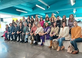 Women entrepreneurs at an event organised by the regional government of Andalucía.