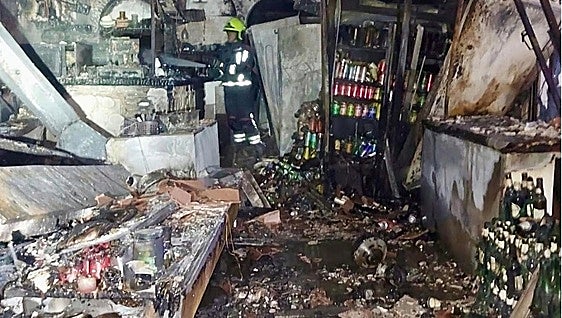 Police probe 'settling of scores' theory after man stabbed and earlier fire at one of the bars affected by major blaze in Torremolinos