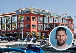 This is footballer Lionel Messi's new five-star hotel, less than an hour's drive from Malaga city