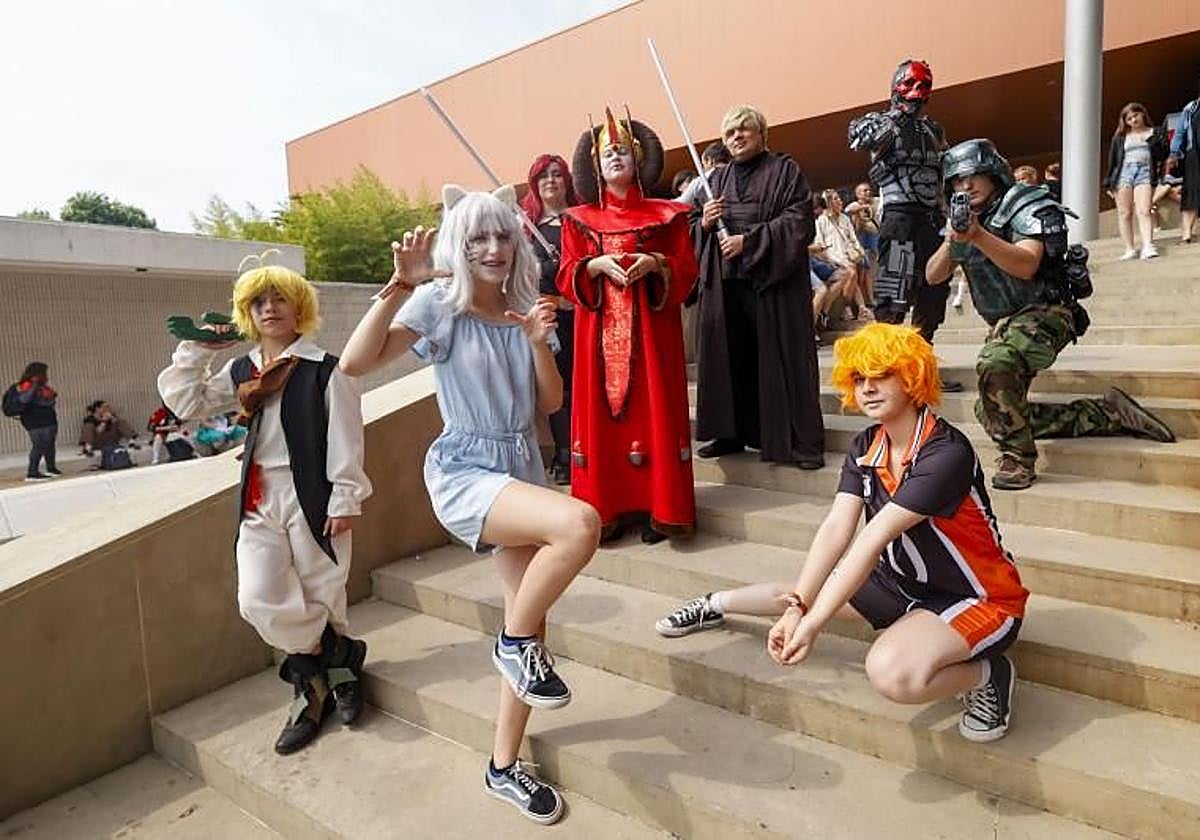 File image of various cosplayers.