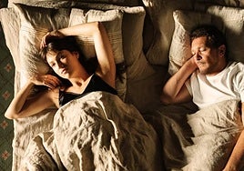 Úrsula Corberó and Antonio Banderas, in the first official image of Rose's Baby.