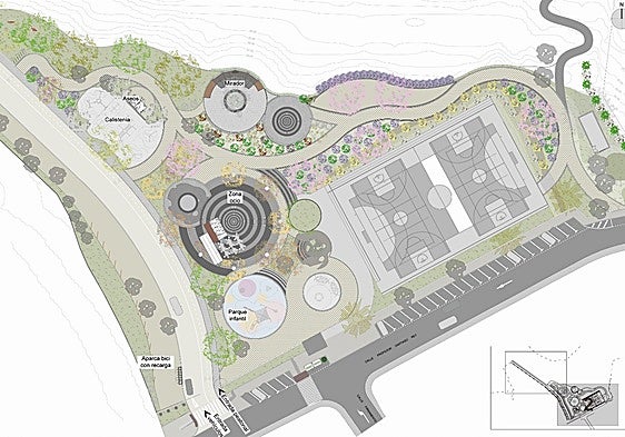 Benalmádena's new Ibn al-Baytar 'green lung' park starts to take shape