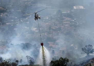 Several properties evacuated and roads closed due to latest wildfire on Costa del Sol