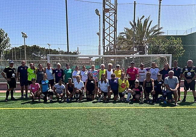 The selection camp in Alicante.