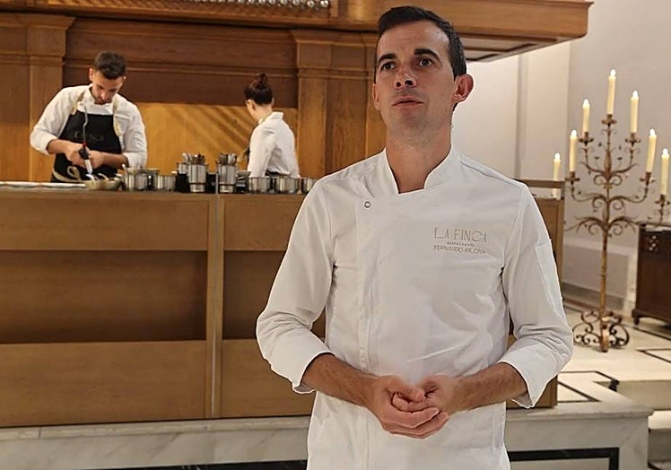 Fernando Arjona, head chef at La Finca.