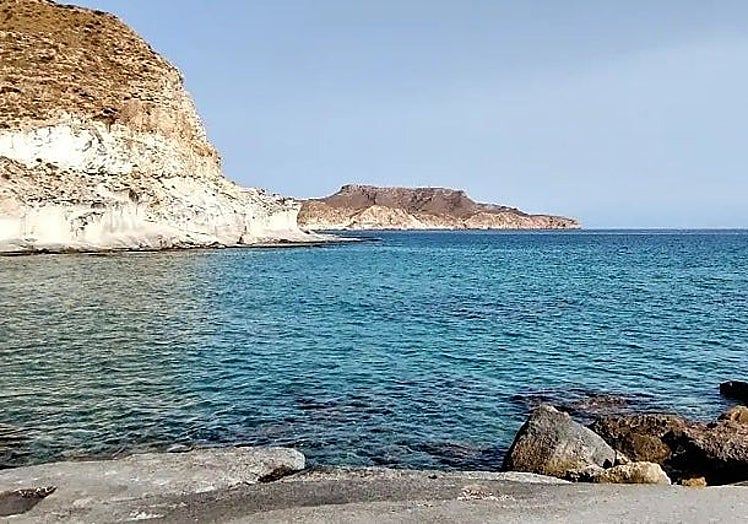 Enmedio Cove in the Cabo de Gata-Níjar natural park in Almeria.