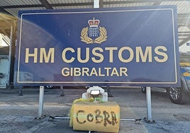 HM Customs in Gibraltar seizes 40 kilos of cannabis in territorial waters
