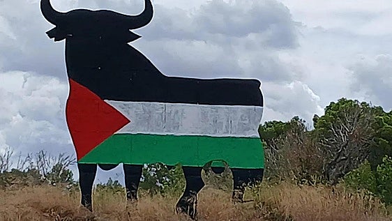 Iconic Osborne bull in Spain has been vandalised again
