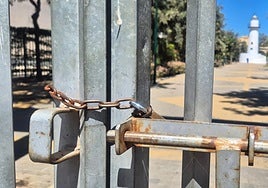 Huelin park has been closed to the public since Wednesday.