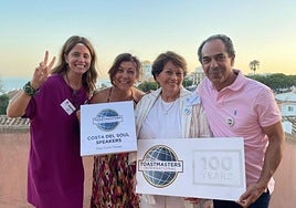 Members of the Costa del Soul Speakers association at an event earlier this year.