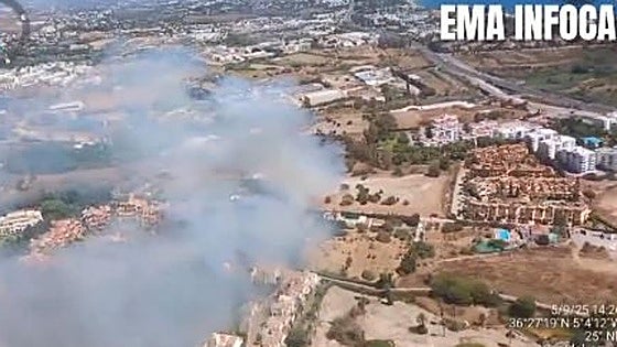 Wildfire declared 'stabilised' in Estepona after residents evacuated