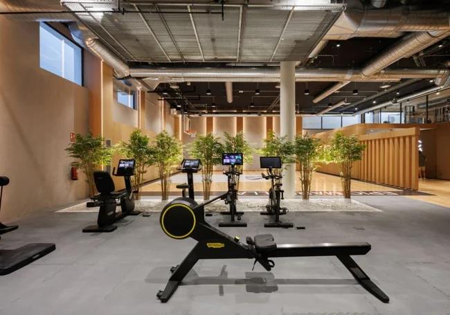 Gym at Epic Marbella by Fendi Casa.
