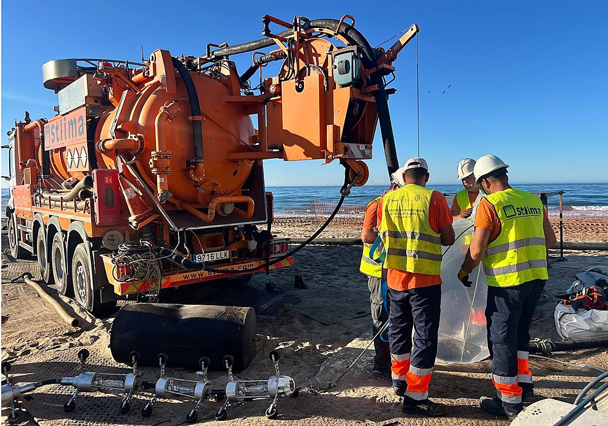 The Mancomunidad company has started the work, budgeted at one million euros.