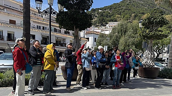 August figures show Mijas was one of the leading destinations in whole of Malaga province