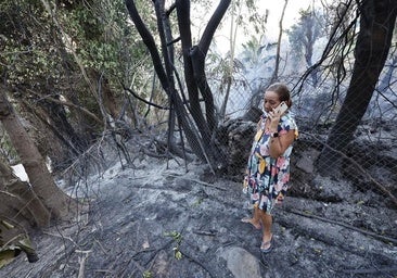 Major blaze in Benalmádena is stabilised and Costa del Sol train service restored after evacuation of 200 people from their homes