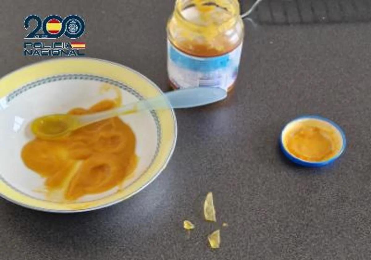 National Police officers have arrested a man and a woman in Madrid's San Blas district for putting shards of glass in a jar of baby food.