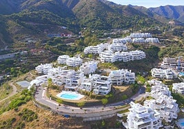 Photo of luxury urban development Palo Alto in Ojén.