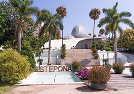 Exterior of the Estepona Orchidarium.