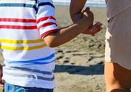 A five-year-old boy in palliative care in Malaga who asked to see the sea earlier this year
