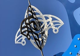 'Journey' by Lieuwke Loth is one of the pieces in the exhibition.