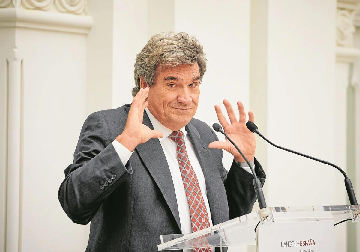 The Governor of the Bank of Spain, José Luis Escrivá.