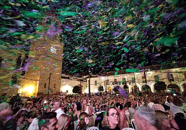 The openining ceremony of Vélez-Málaga's 2025 Feria.